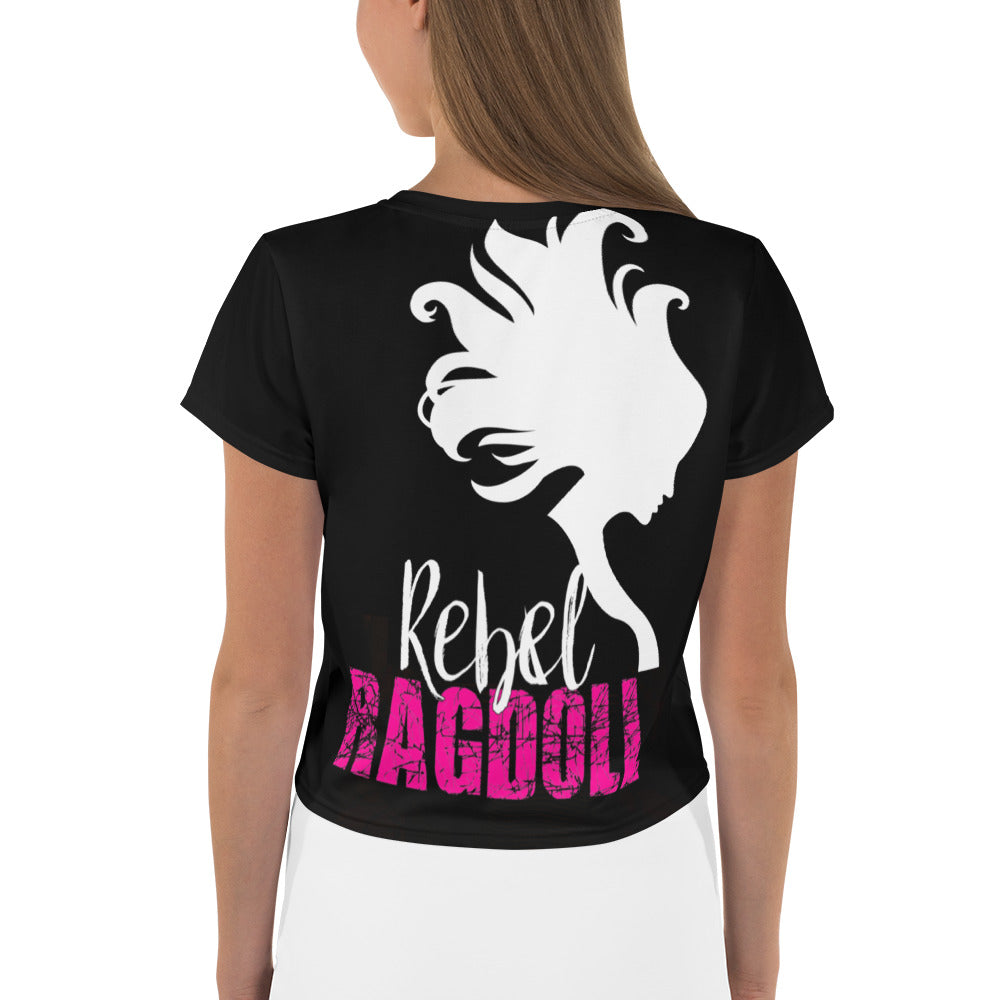 Rebel Ragdoll ICON Print Crop Tee (w/ Back Print)