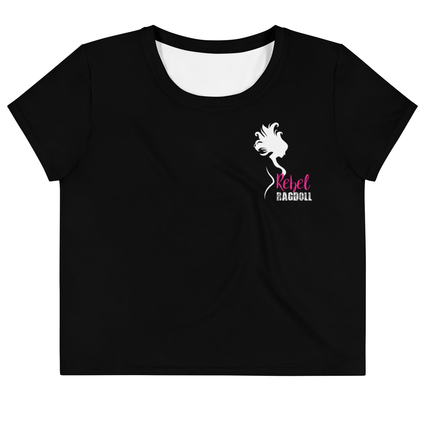 Rebel Ragdoll ICON Print Crop Tee (w/ Back Print)