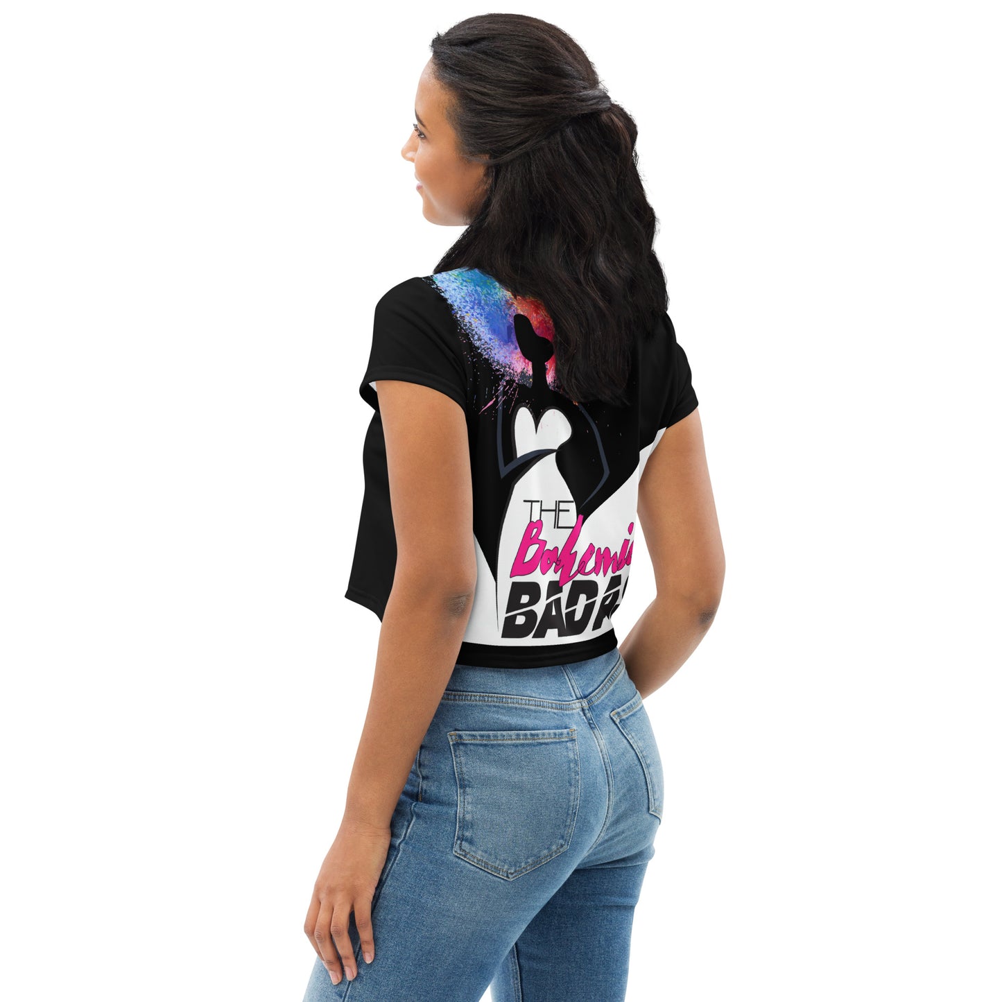 B-Badass Crop Tee (w/ Character Back Print)