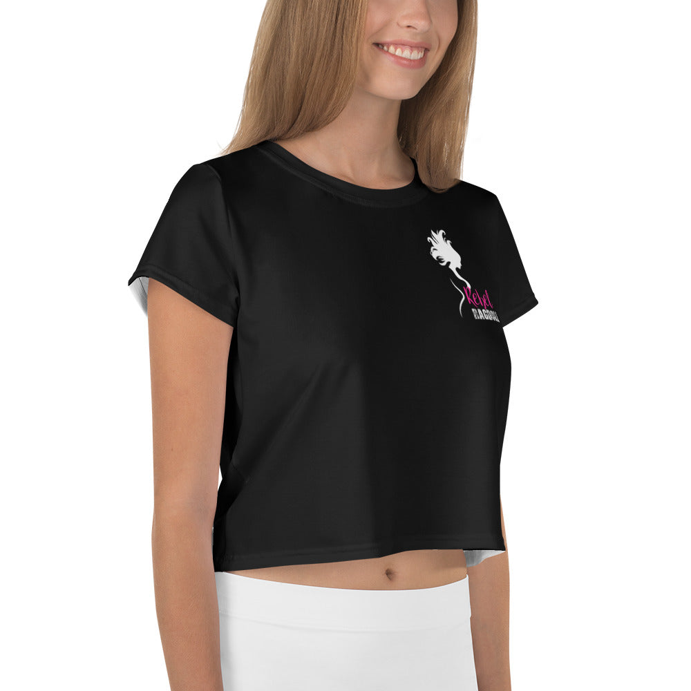 Rebel Ragdoll ICON Print Crop Tee (w/ Back Print)