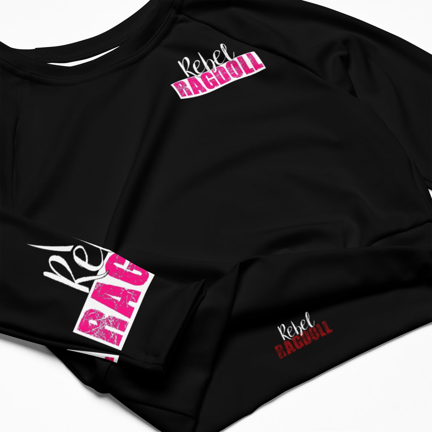 Rebel Ragdoll ICON Long-Sleeve Crop Top