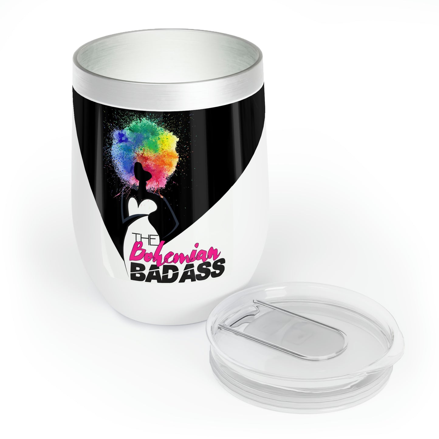 B-Badass Chill Wine Tumbler (Afro Diva)