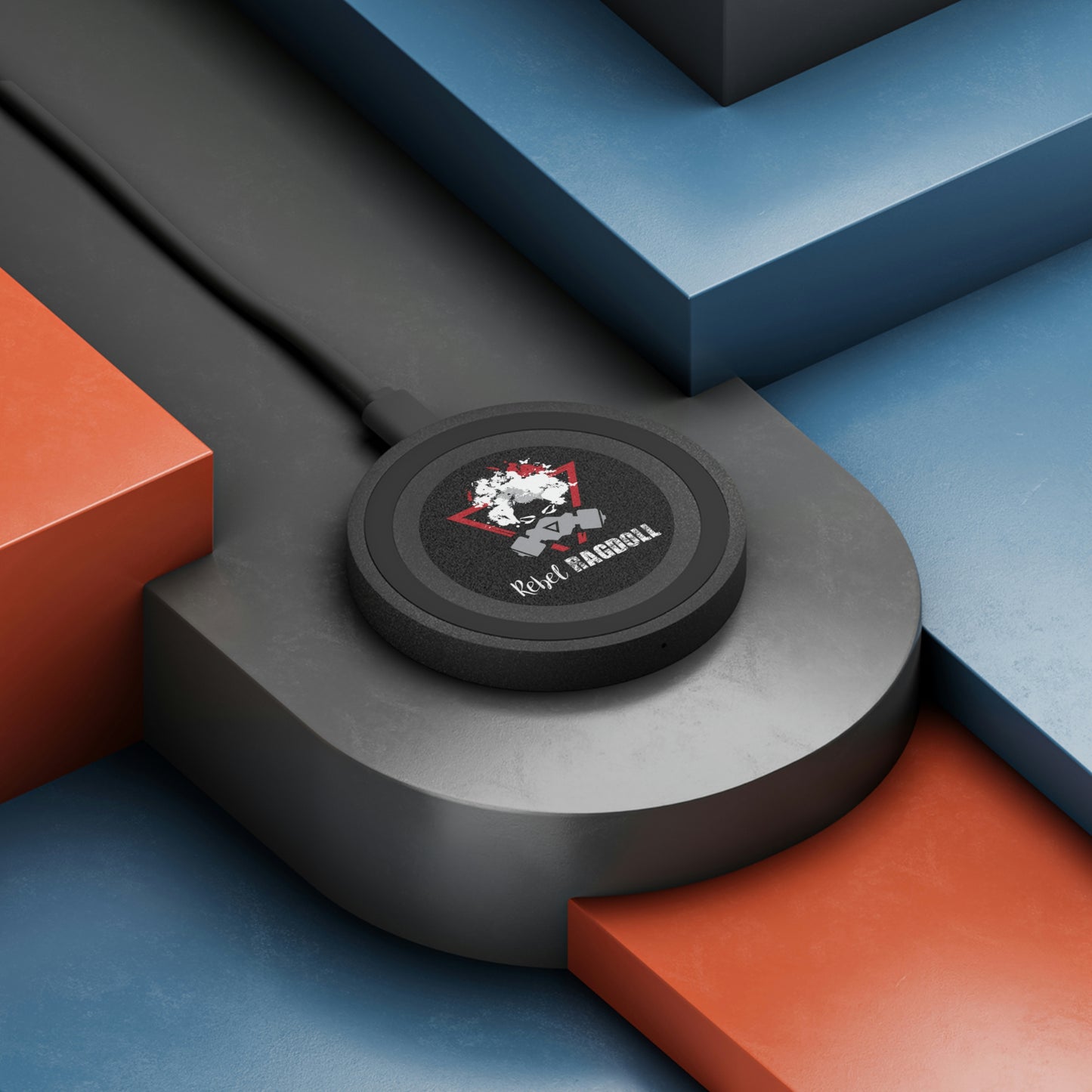Afro Dystopia Quake Wireless Charging Pad