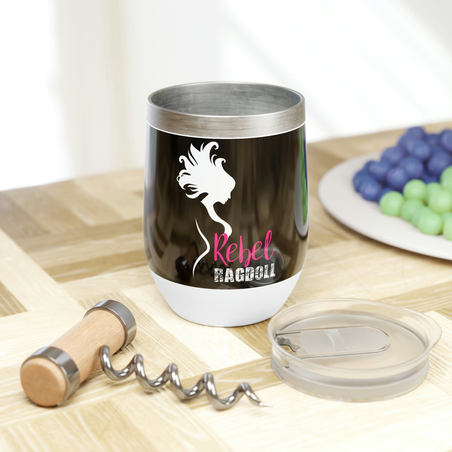 Rebel Ragdoll ICON Chill Wine Tumbler