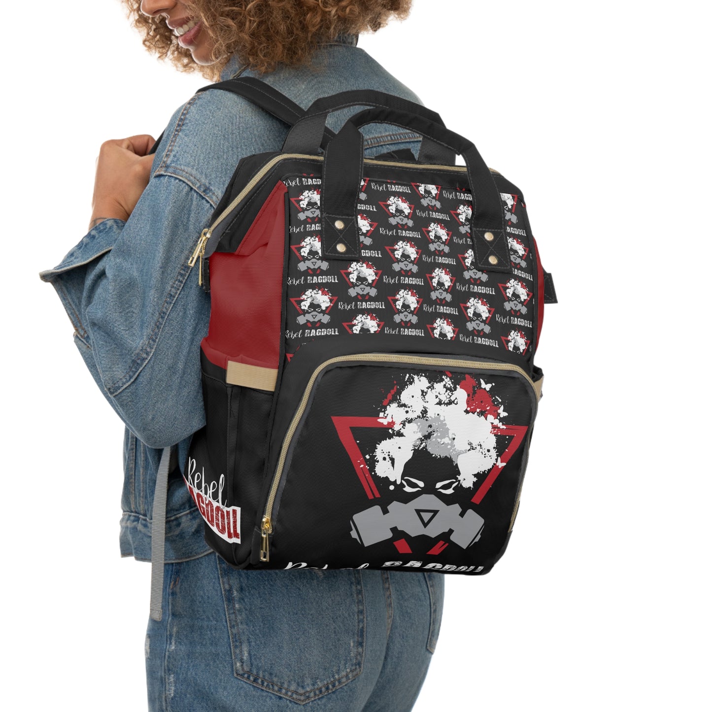 Afro Dystopia Backpack (Patterned)