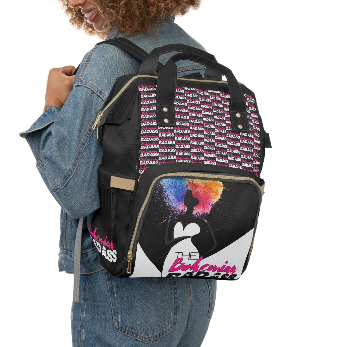 B-Badass Backpack (Patterned)