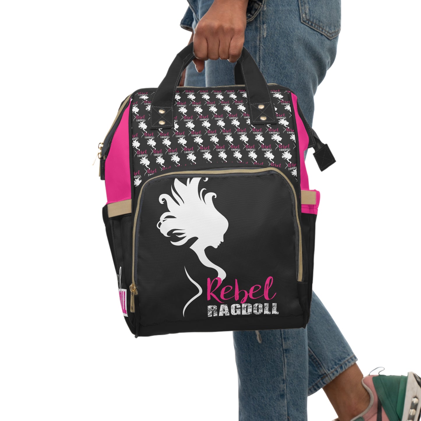 Rebel Ragdoll ICON Backpack (Patterned)