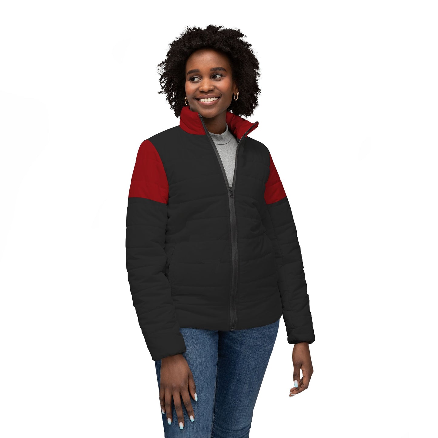 Afro Dystopia Women’s Puffer Jacket