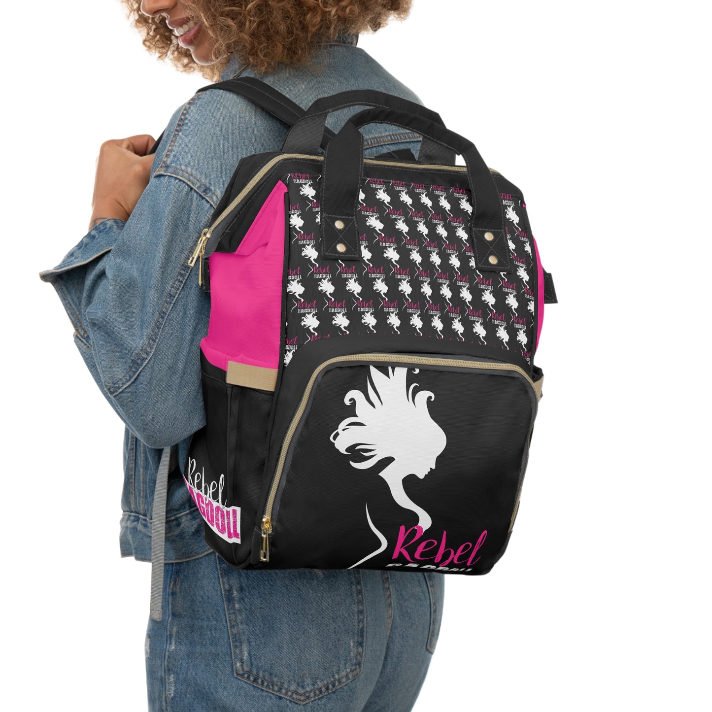 Rebel Ragdoll ICON Backpack (Patterned)