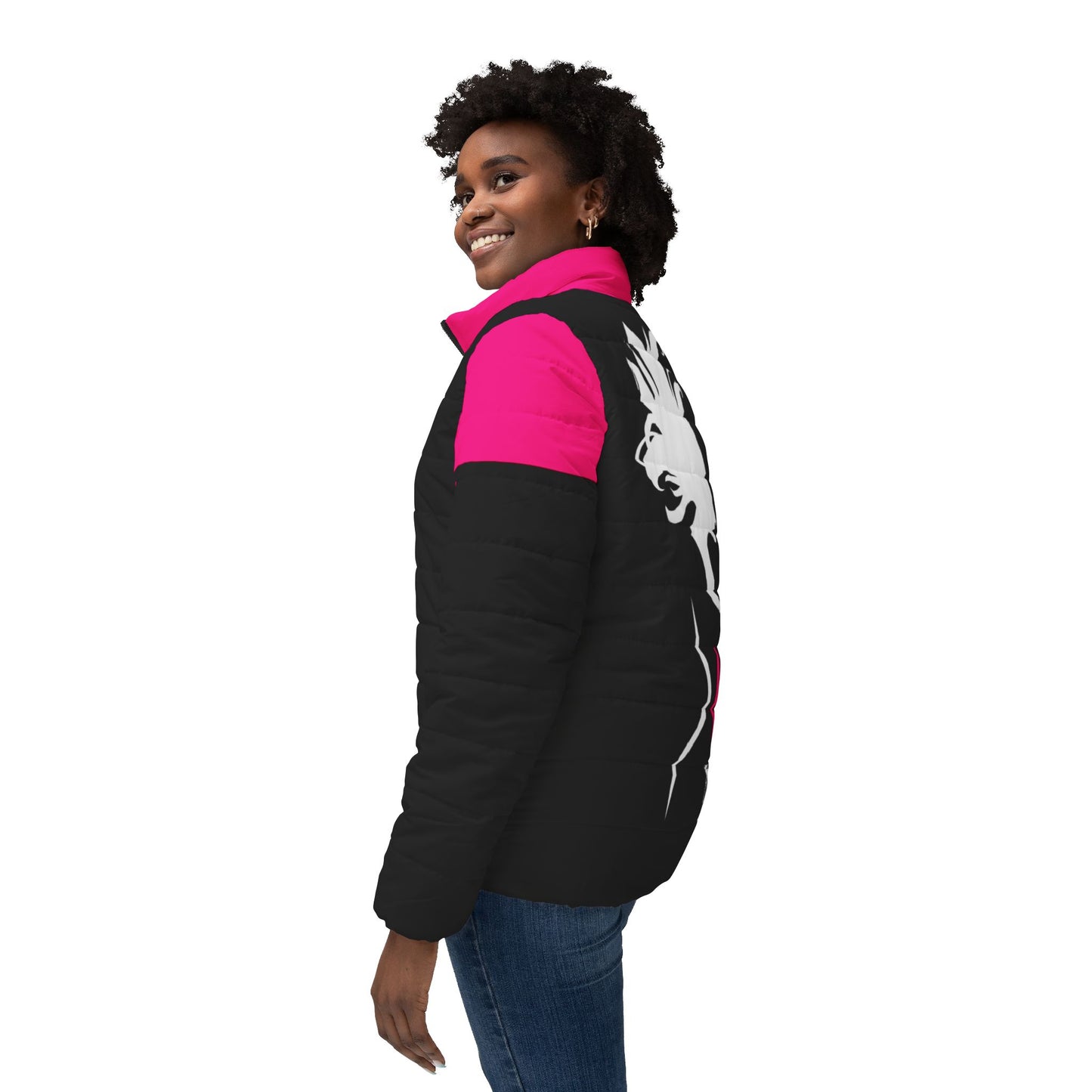 Afro Dystopia Women’s Puffer Jacket