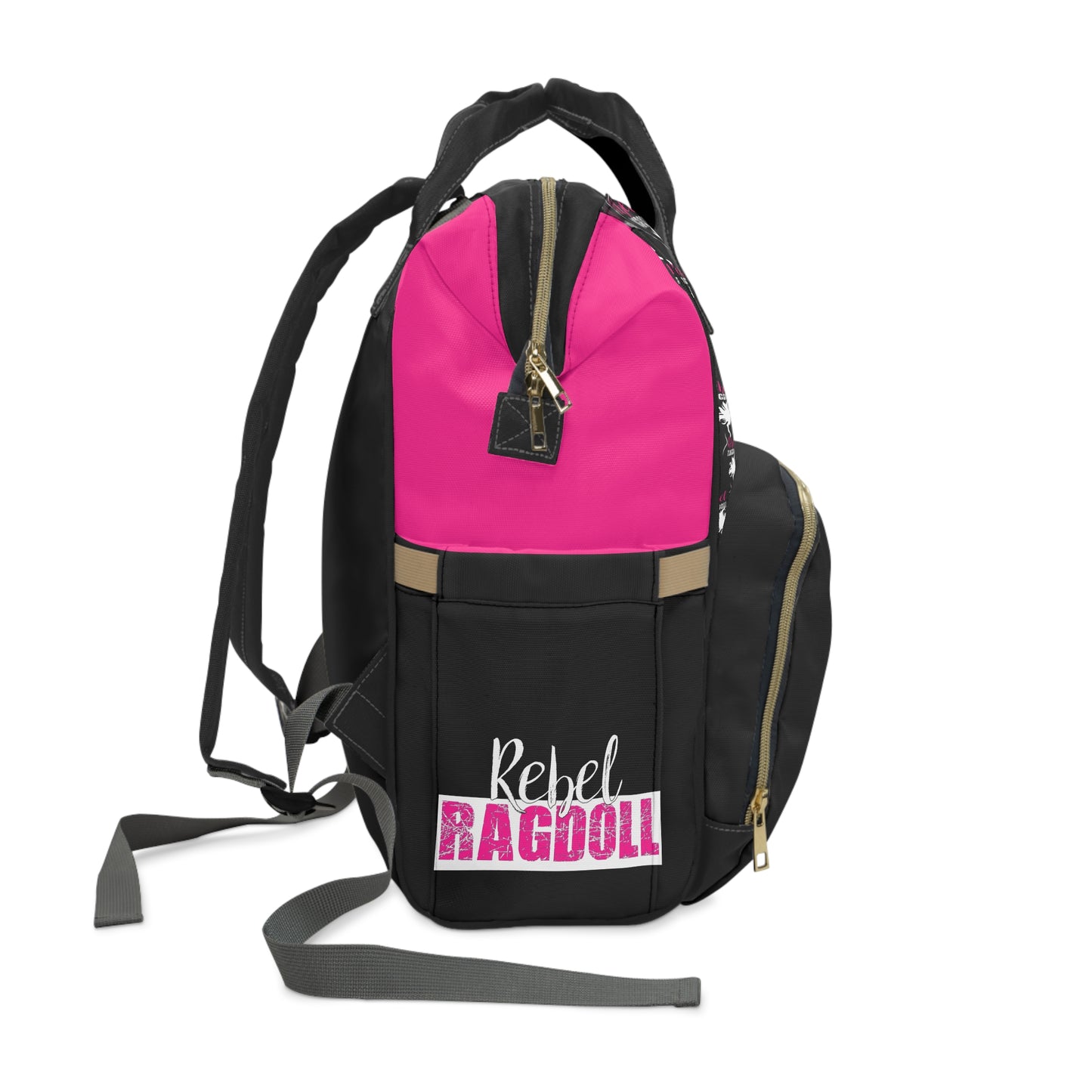 Rebel Ragdoll ICON Backpack (Patterned)