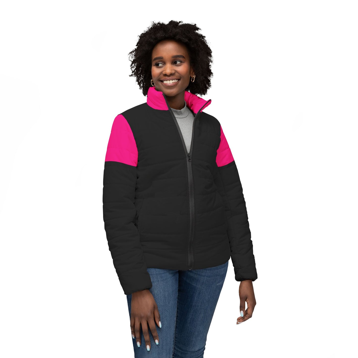 Afro Dystopia Women’s Puffer Jacket