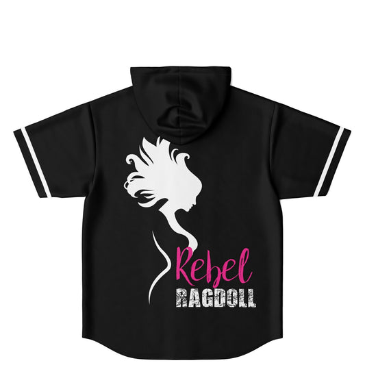 Rebel Ragdoll ICON Hooded Baseball Jersey