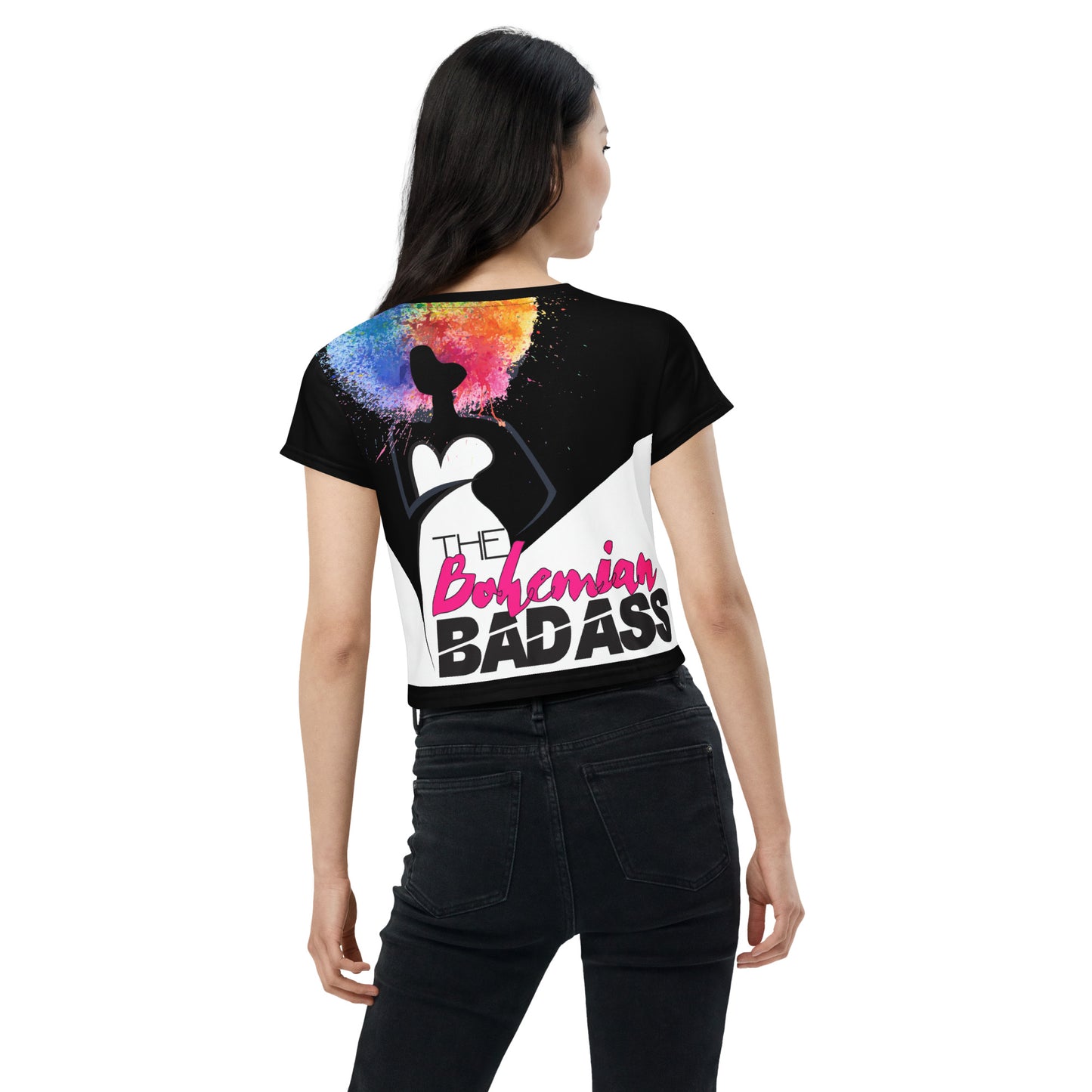 B-Badass Crop Tee (w/ Character Back Print)