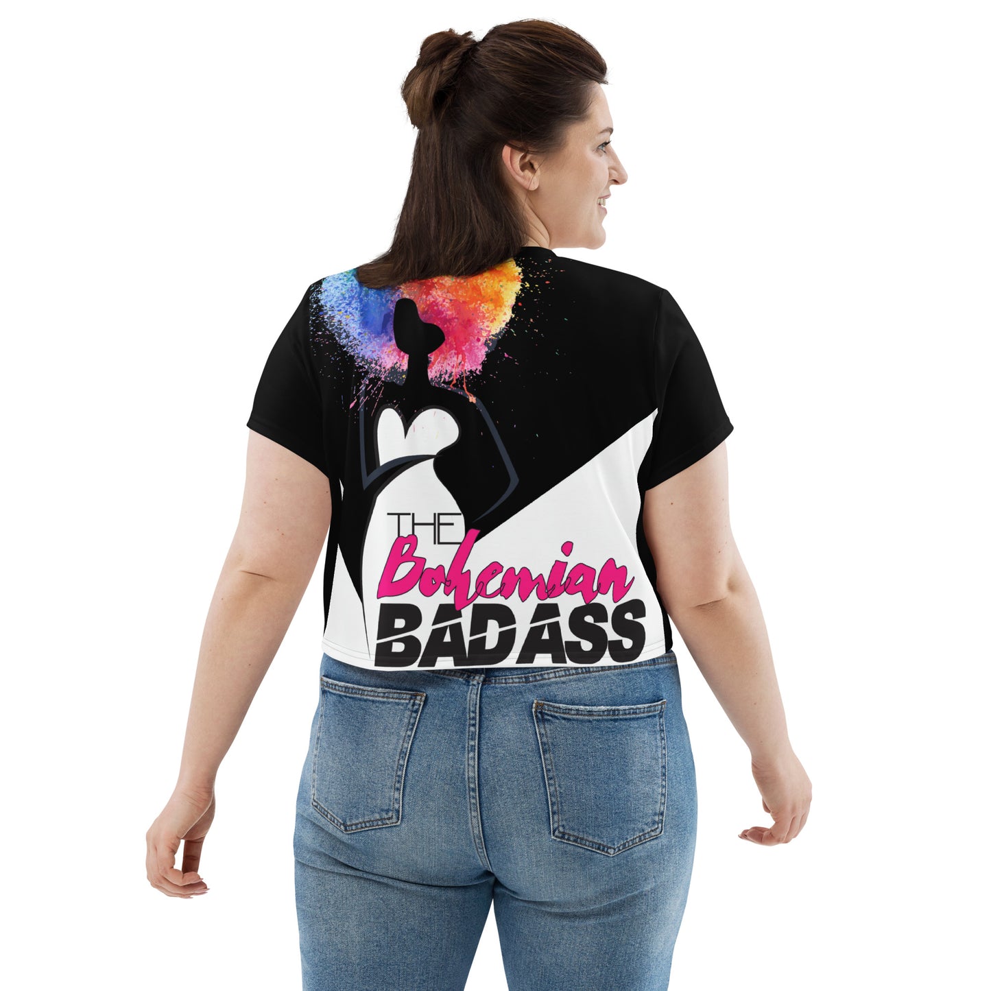 B-Badass Crop Tee (w/ Character Back Print)