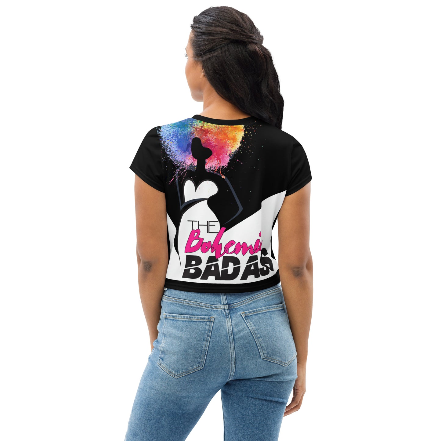 B-Badass Crop Tee (w/ Character Back Print)