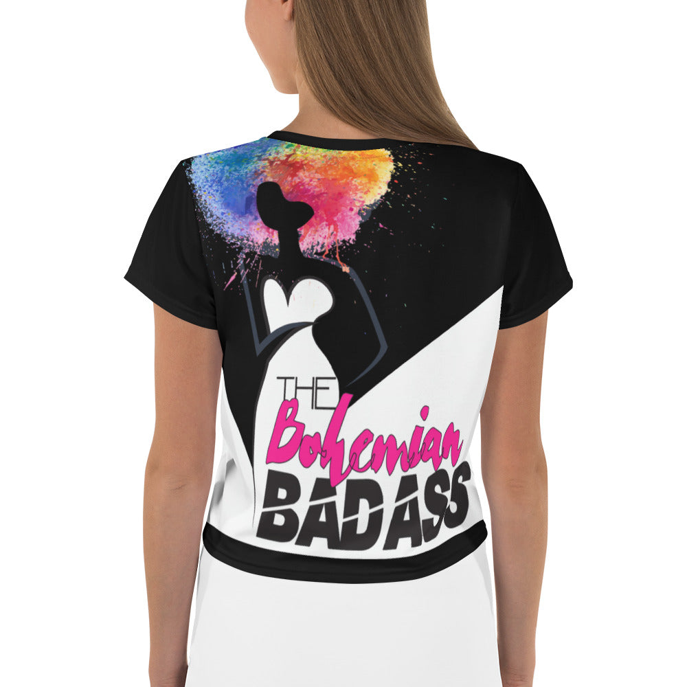 B-Badass Crop Tee (w/ Character Back Print)