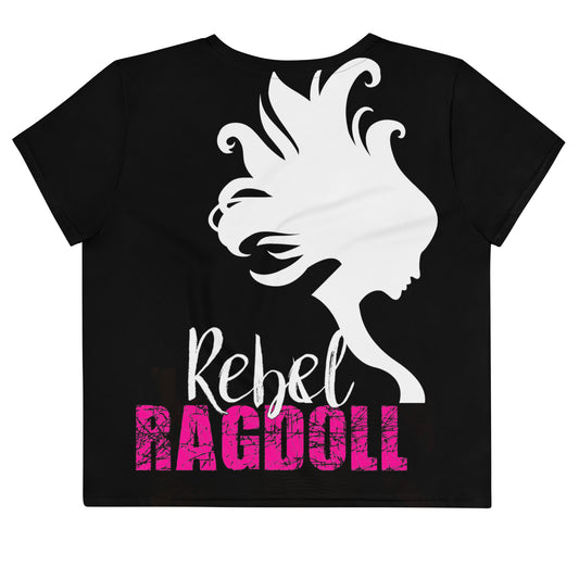 Rebel Ragdoll ICON Print Crop Tee (w/ Back Print)