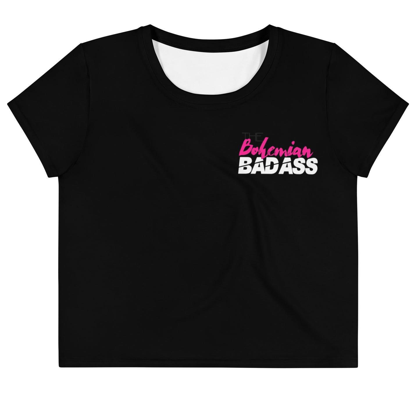 B-Badass Crop Tee (w/ Logo Back Print)