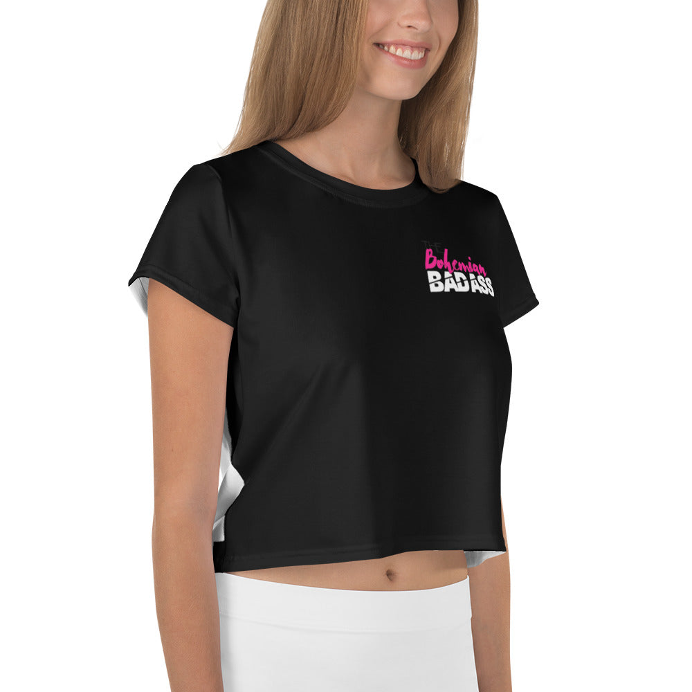 B-Badass Crop Tee (w/ Character Back Print)