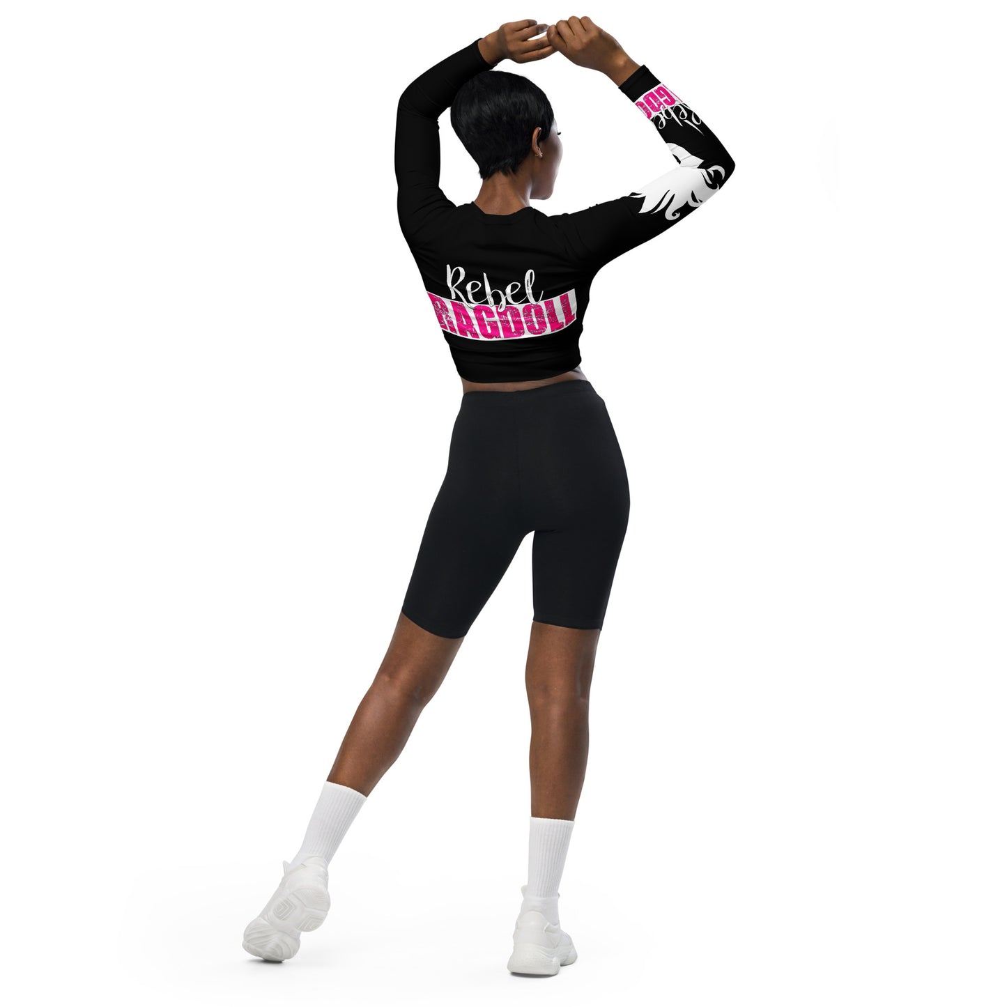 Rebel Ragdoll ICON Long-Sleeve Crop Top