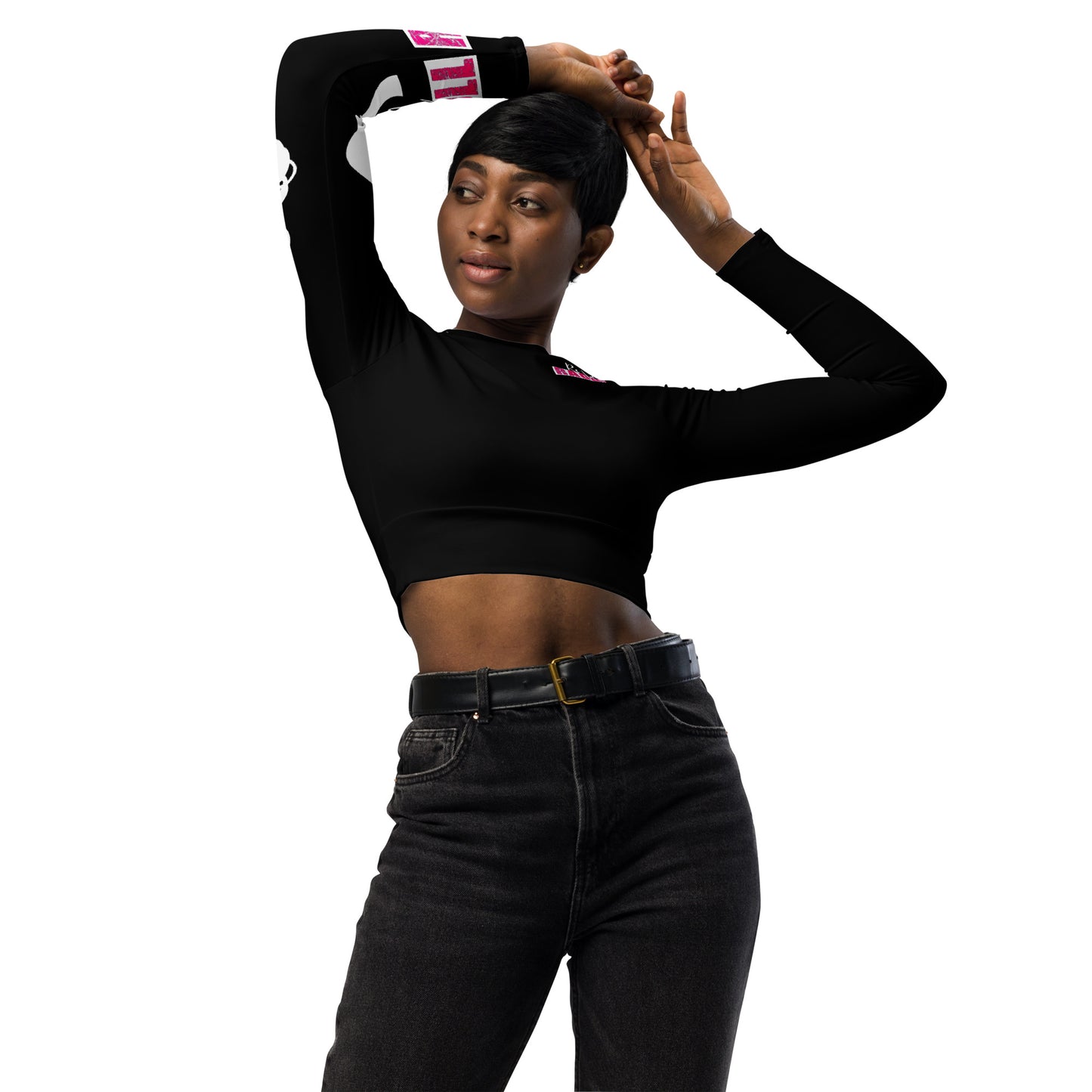 Rebel Ragdoll ICON Long-Sleeve Crop Top