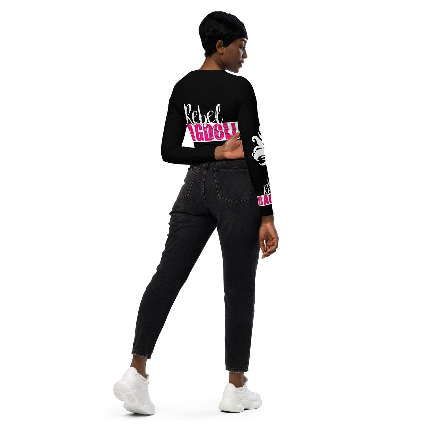 Rebel Ragdoll ICON Long-Sleeve Crop Top