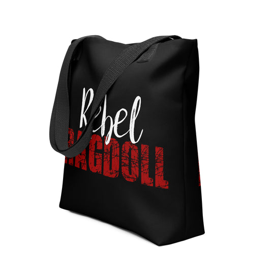 Rebel Ragdoll LOGO Tote Bag (Red & White)