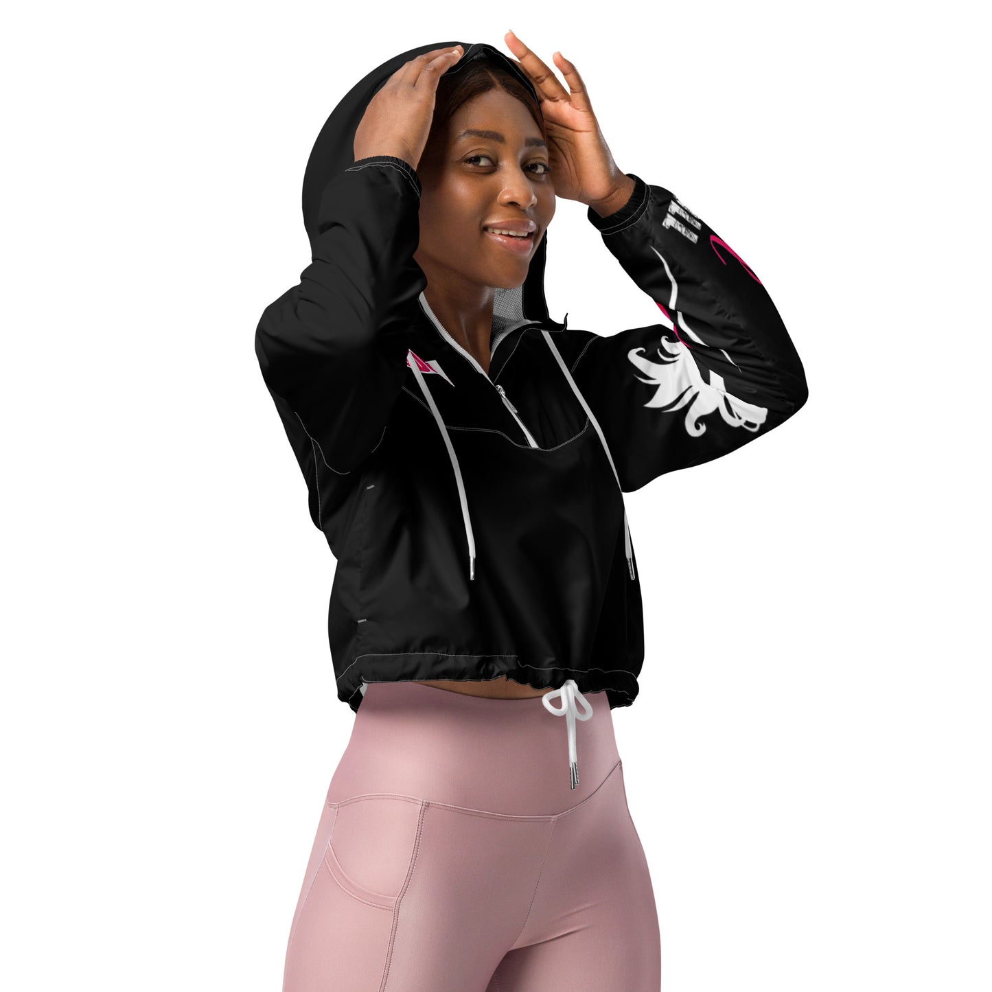 Rebel Ragdoll ICON Women’s Cropped Windbreaker