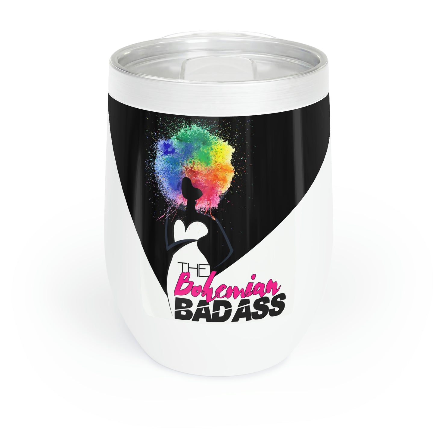 B-Badass Chill Wine Tumbler (Afro Diva)