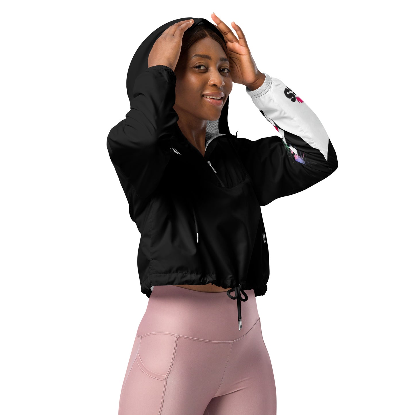 B-Badass Women’s Cropped Windbreaker