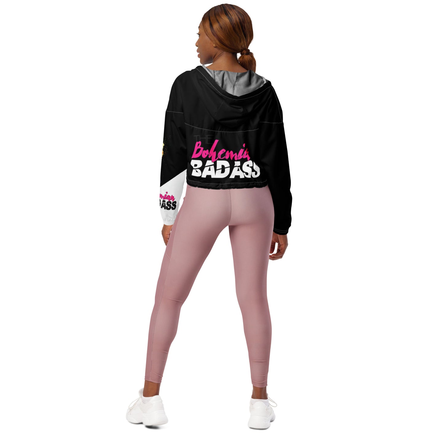 B-Badass Women’s Cropped Windbreaker