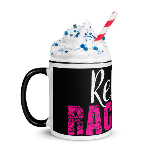 Rebel Ragdoll Mug (All Black & Pink)