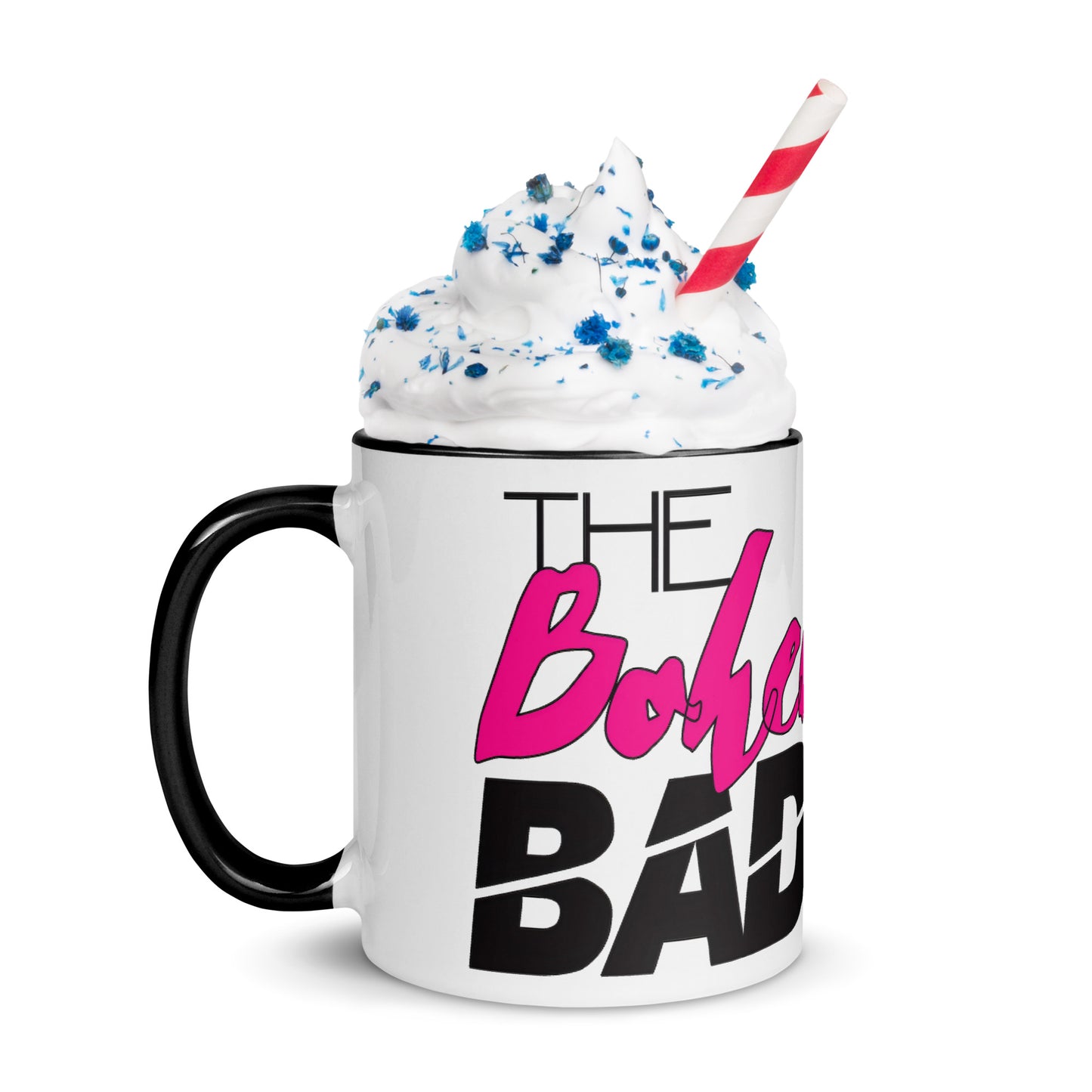 B-Badass Badass Mug (White & Pink)