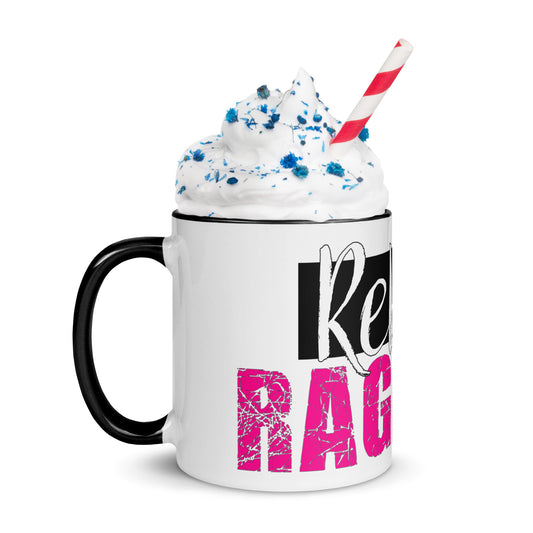 Rebel Ragdoll Mug (Pink & White)